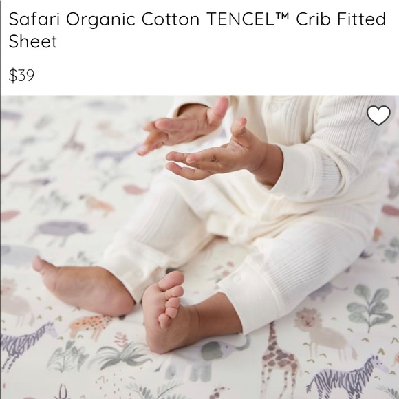 One Brand New Pottery Barn Crib Sheet - Picture 3 of 3